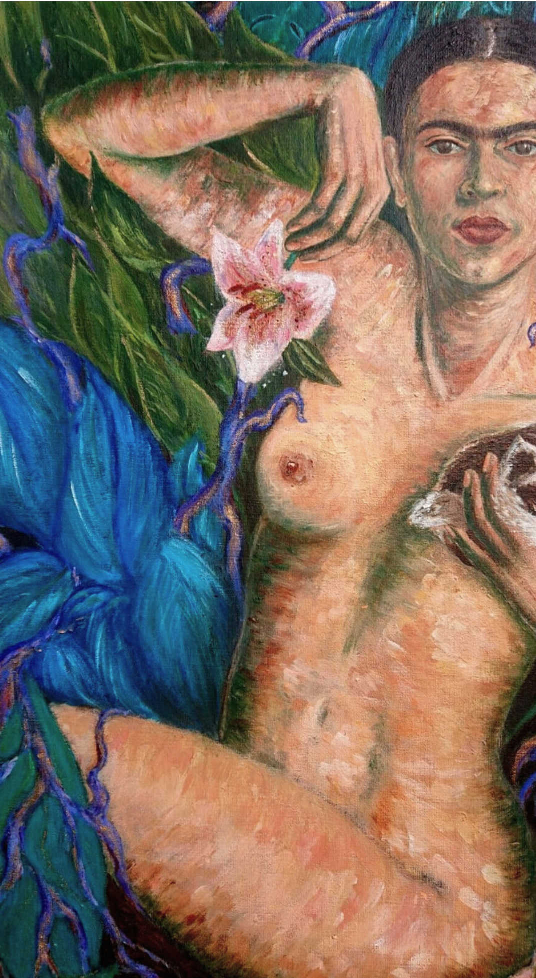 Frida aux fleurs de lys – Image 6