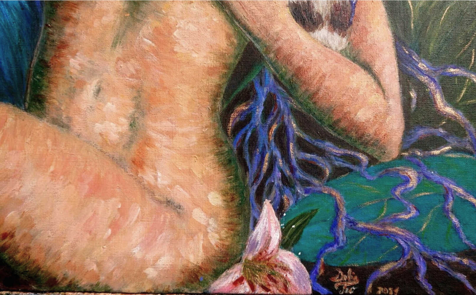 Frida aux fleurs de lys – Image 4