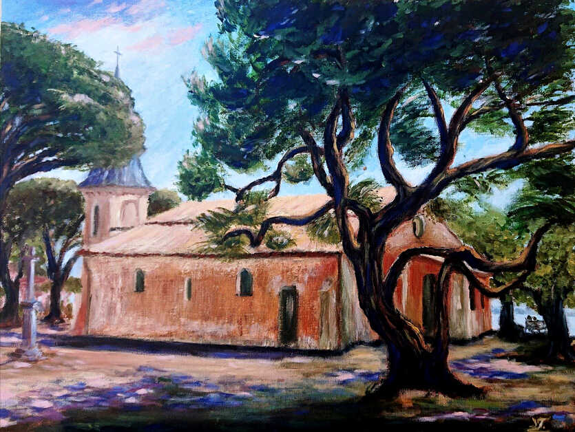 Vieille dame à Andernos