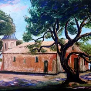 Vieille dame à Andernos