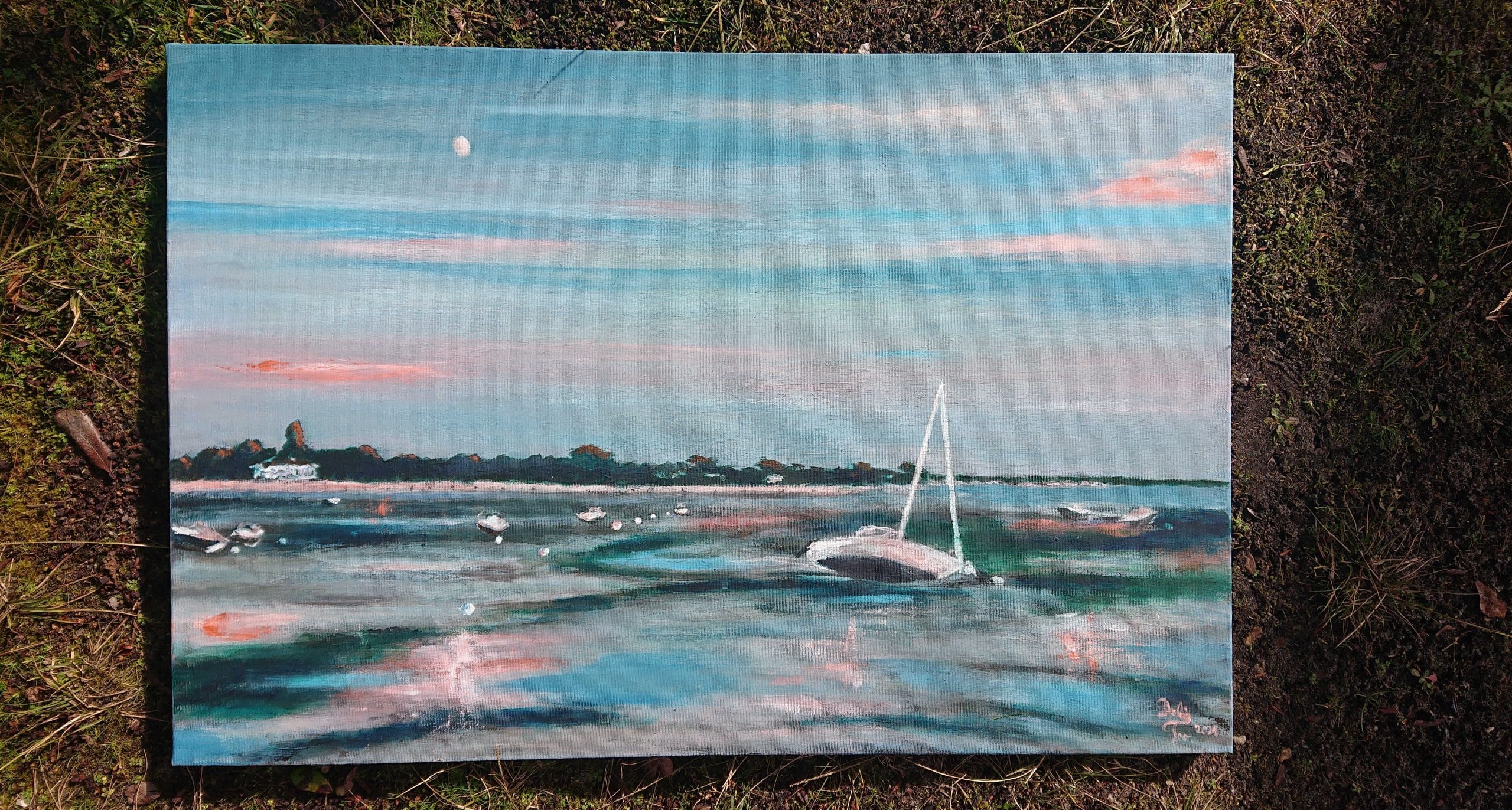 Lever de lune sur le Bassin – Image 2