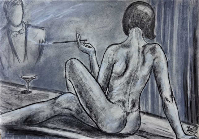 croquis artiste delia teo
