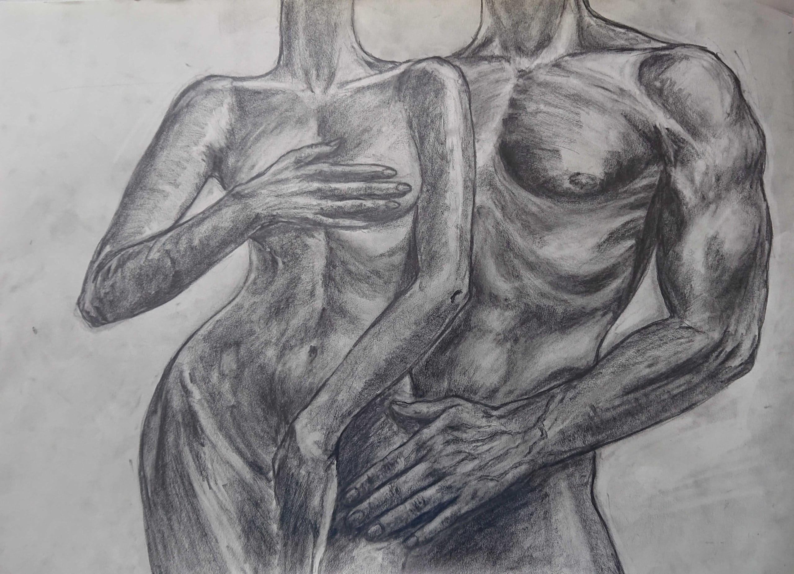 croquis nu artistique delia