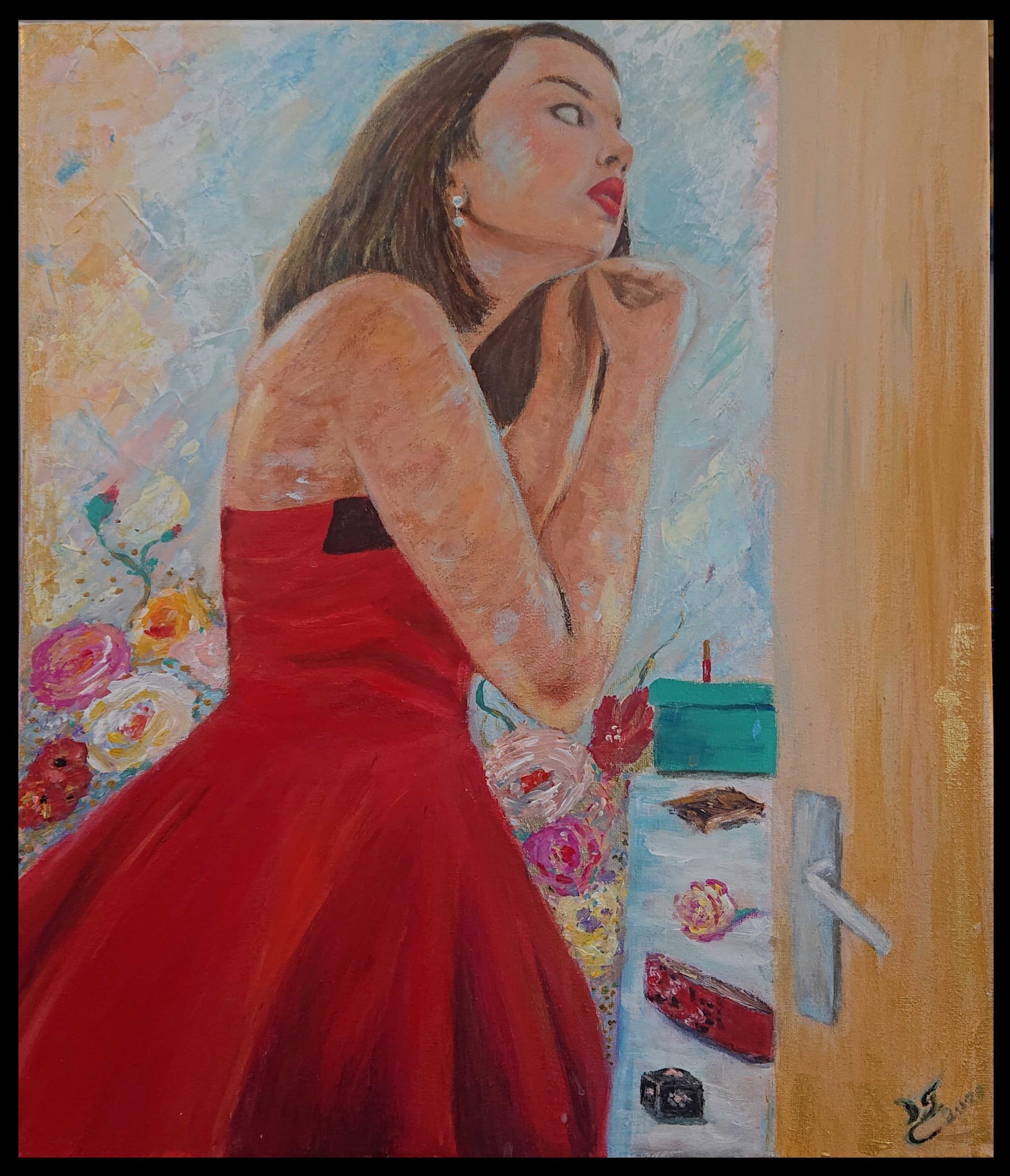 femme impressionniste