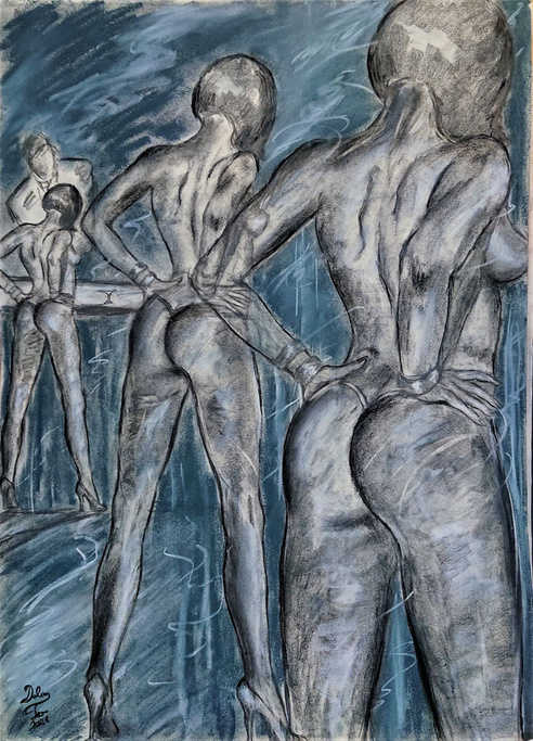croquis d artiste delia teo