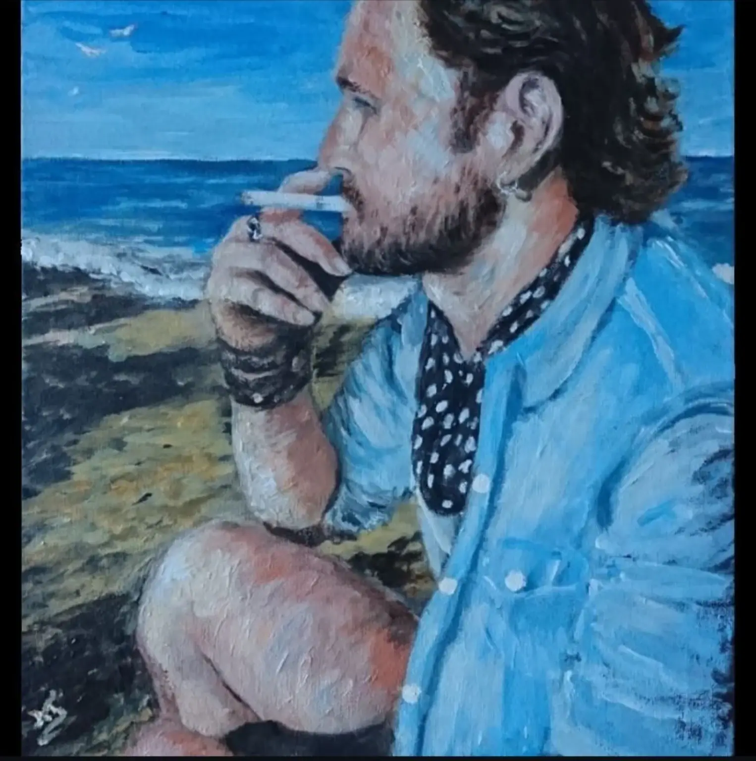 Adi, Looking for the Summer, peinture de Delia Teo