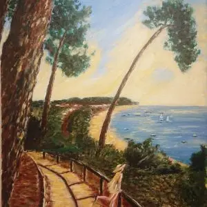 La Pointe aux chevaux, œuvre de Delia Teo