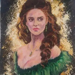 Lady from the Past, œuvre de Delia Teo
