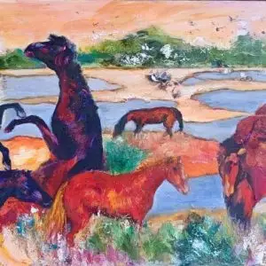 Le Souffle des steppes, œuvre de Delia Teo