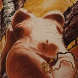 Primul ghiocel, œuvre de Delia Teo