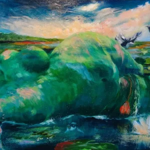 Éveil des eaux, œuvre de Delia Teo