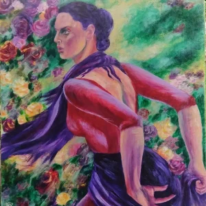 Rosa Maria, œuvre de Delia Teo